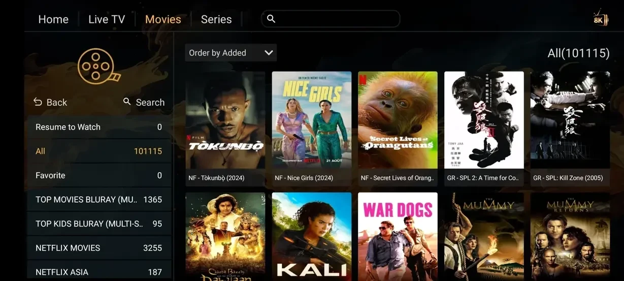 NixaTV 4K Movie & TV Series Streaming - 6 NixaTV 4K VOD & Cinema Streaming Preview - 6